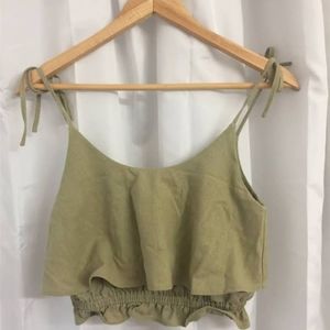FAVLUX crop military tank top